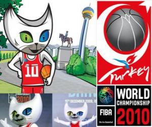 yapboz Türkiye&#039;de 2010 yılında Pet Bascat Dünya Basketbol Şampiyonası